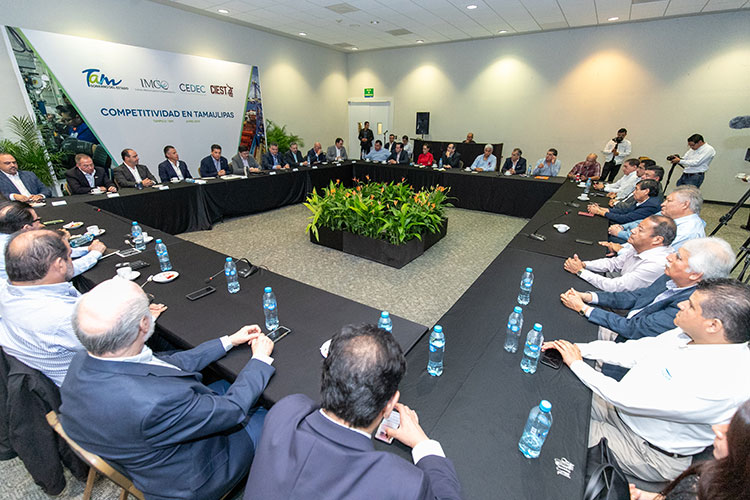 Empresarios e IMCO se suman al desarrollo de Tamaulipas