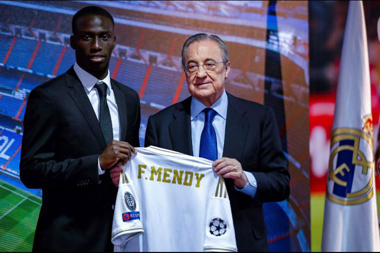 Ferland Mendy se siente ”honrado” de estar en el Real Madrid