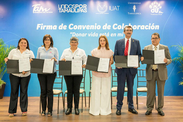 DIF Tamaulipas y Gobierno de Tamaulipas promueven cultura de donación de sangre.