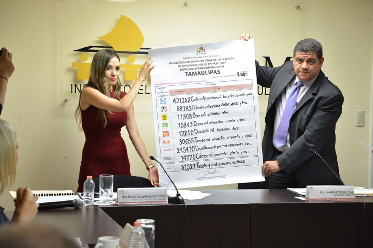 Emite IETAM cómputo de votos de Pluris