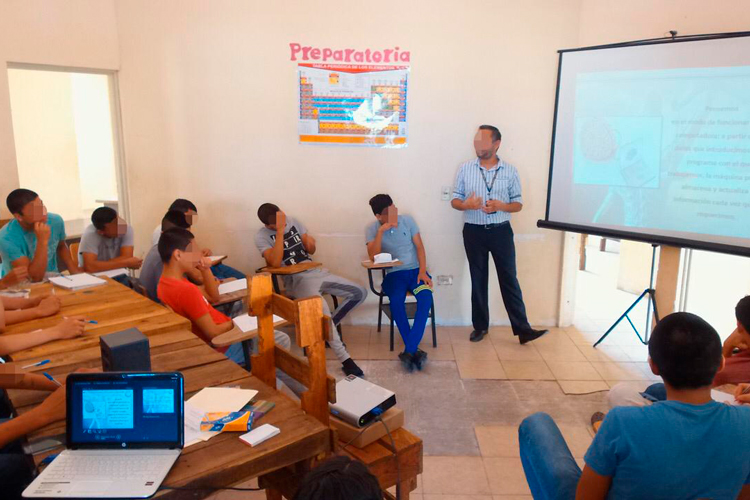 Participan jóvenes de Güémez en cursos de Justicia Restaurativa