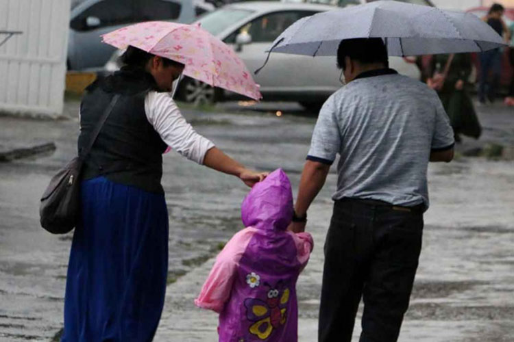 Ondas tropicales generarán lluvias y granizadas en el país