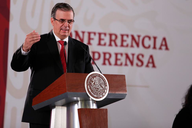 Descarta Ebrard que haya acuerdo secreto con EU