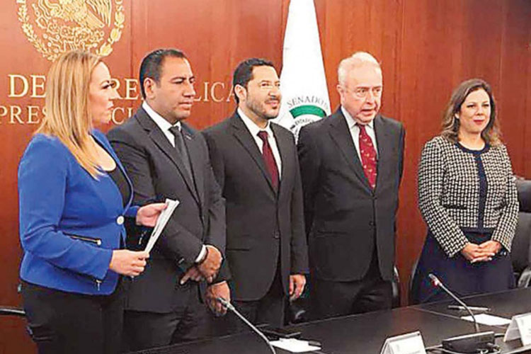 Comisiones aprueban el T-MEC; pasa al Pleno del Senado