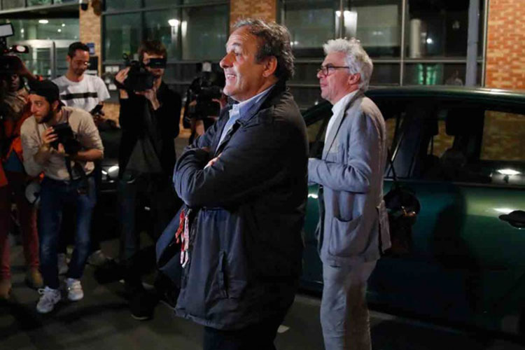 Liberan a Platini tras ser detenido por caso de corrupción en Qatar 2022