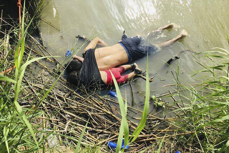 Madre de hombre de migrante ahogado: foto es dura y tierna