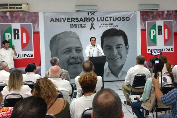 Recuerda CDE del PRI a Rodolfo Torre