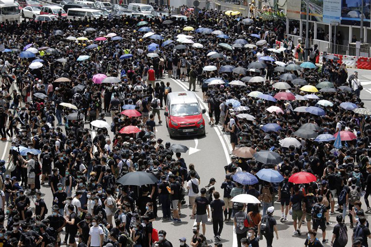 Hong Kong: reanudan protestas por reclamos no satisfechos