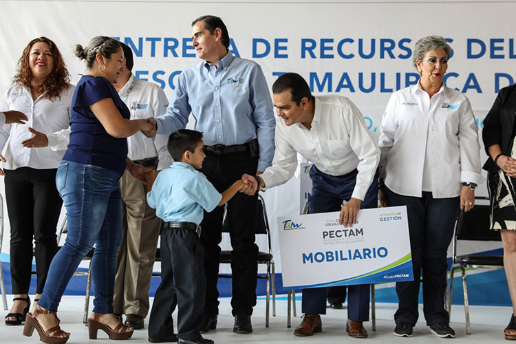 Reciben 94 escuelas apoyo para mejorar infraestructura