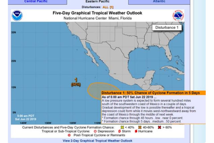 Pronostican lluvias muy fuertes en varios estados del país
