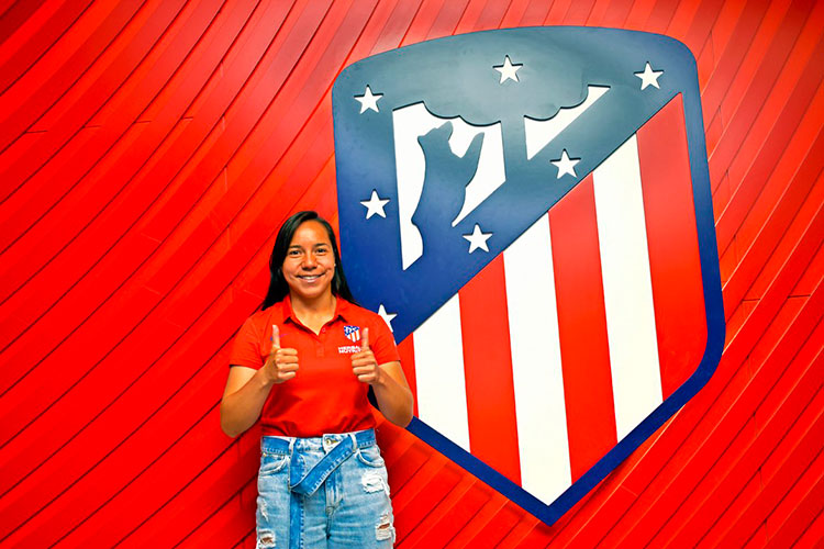 Charlyn Corral es nuevo refuerzo del Atletico de Madrid Femenino