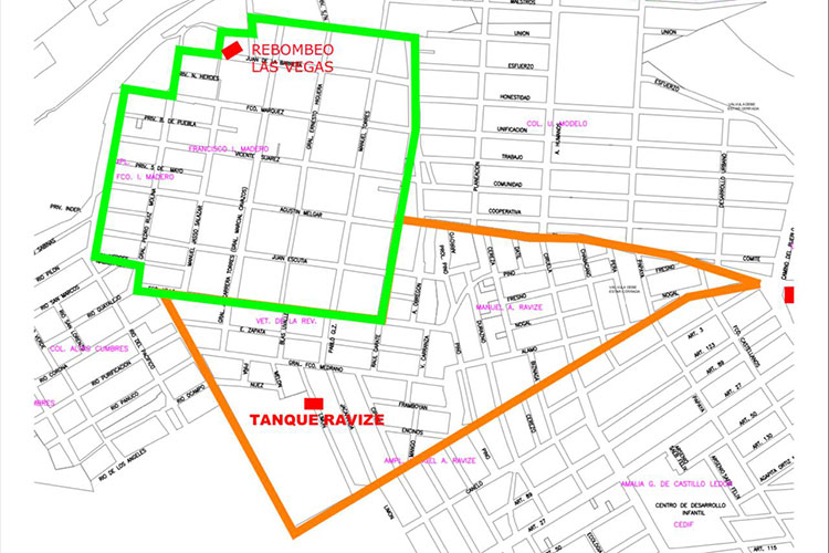 Comapa ‘abre’ abastecimiento a dos colonias