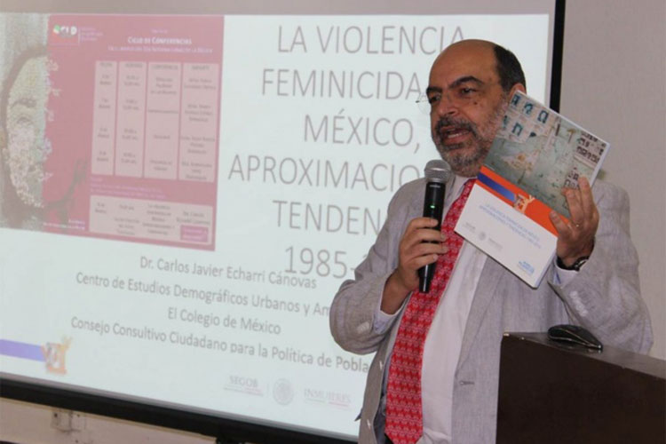 Fallece el titular del Conapo; Sánchez Cordero lamenta el deceso
