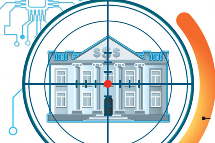 Bajo ciberataques, la mitad de la banca
