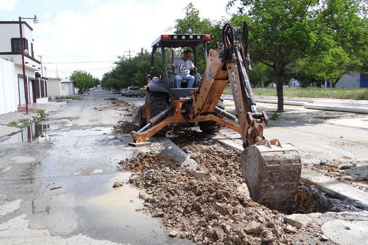 Arranca COMAPA rehabilitación de caído en la Bermúdez