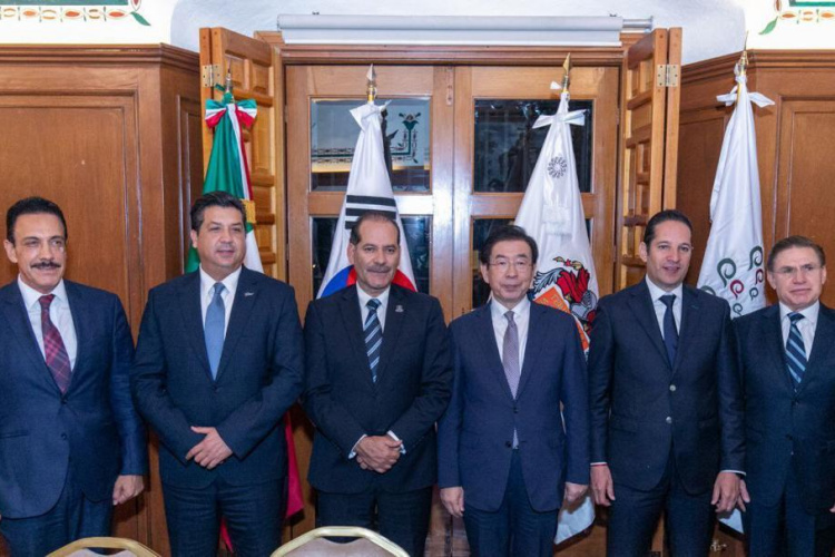 Gobernadores buscan fortalecer alianza con homólogos de Corea