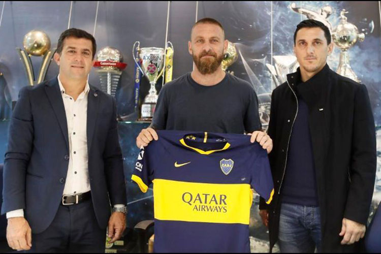 De Rossi firma contrato con Boca hasta fines de 2020