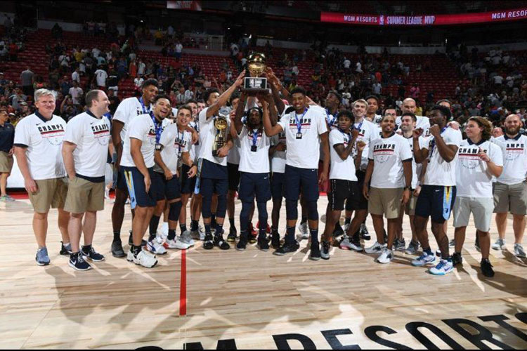 Grizzlies, campeón de la Liga de Verano de NBA