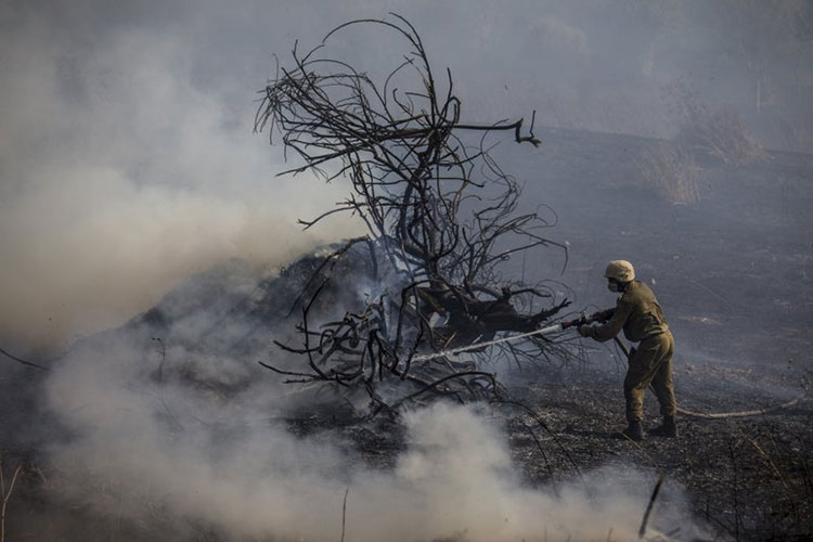 Israel derriba dron que cruza proveniente de Gaza