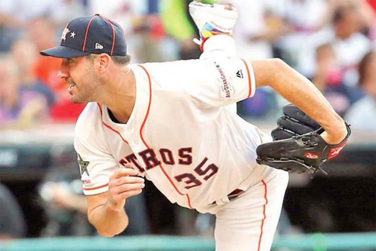 Explota Verlander contra las Mayores