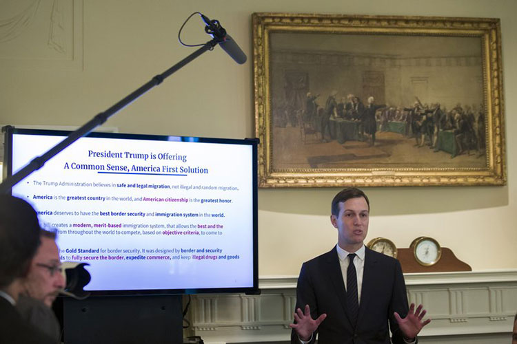 Kushner volverá a tratar de lograr la paz en Medio Oriente