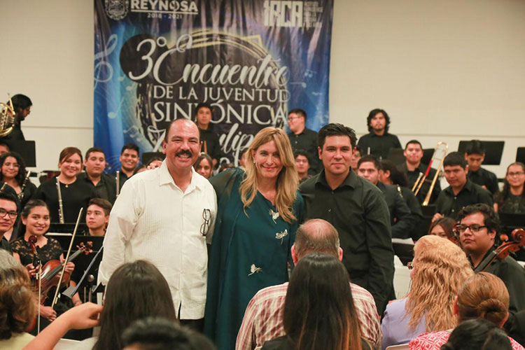 Preside Maki Ortiz 3er Encuentro de la Juventud Sinfónica Tamaulipeca