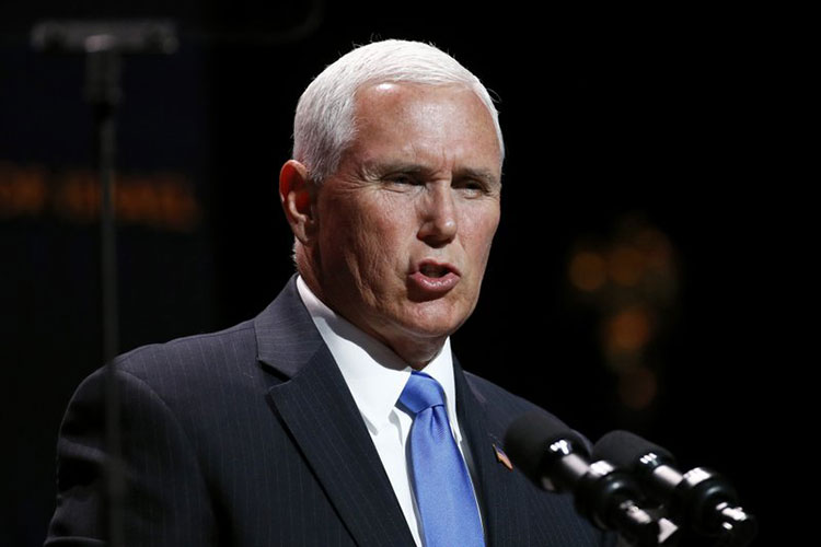Pence dice que EEUU no dejará de presionar a Irán