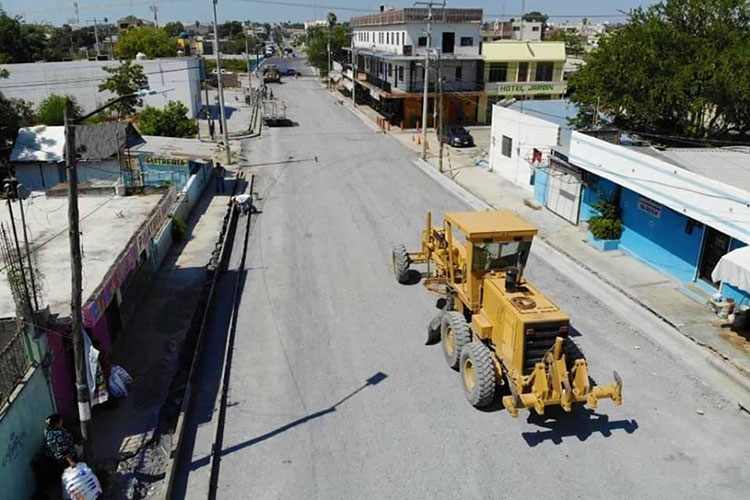 Mejora Gobierno de Reynosa calles del primer cuadro de la ciudad