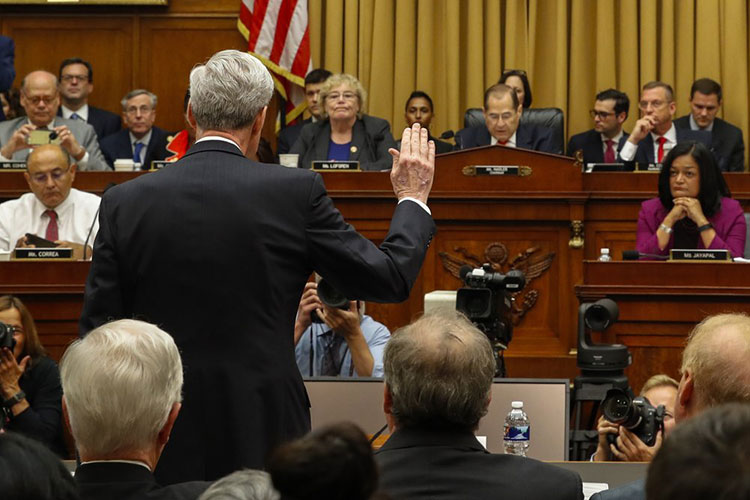 Mueller: Trump no fue exonerado de obstrucción