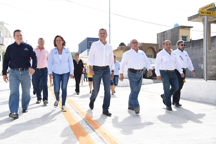 Moderniza Chucho Nader los Circuitos Viales de la Zona Norte
