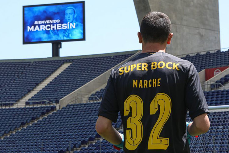 El Porto le da la bienvenida a Agustín Marchesín