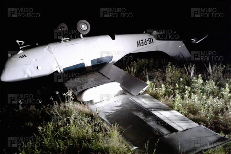 Se desploma avioneta en Ciudad Victoria