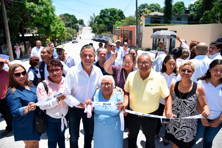 Moderniza Chucho Nader la Zona Norte con Más obras de Pavimentación