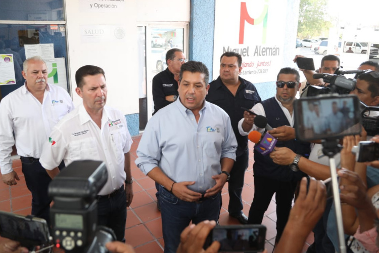 “No nos van a intimidar”, señala el Gobernador en Miguel Alemán