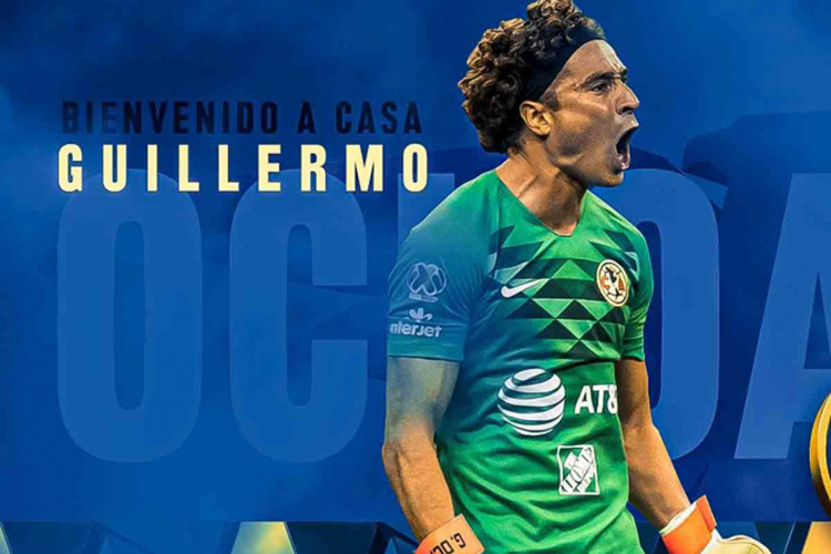 América anuncia el regreso de Guillermo Ochoa