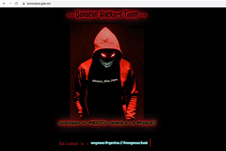 Hackean servidores del Gobierno en Tamaulipas