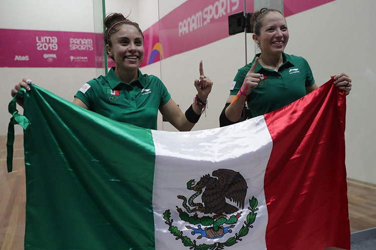 México sigue cosechando oros en ráquetbol