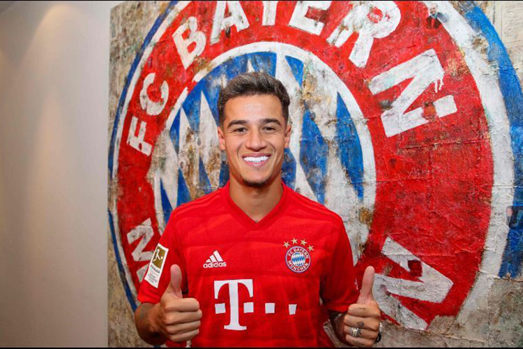 Philipe Coutinho es cedido al Bayern