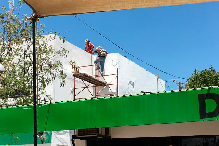 Remodelan oficinas de Tránsito sin medidas de seguridad
