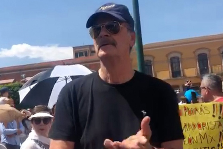 Vicente Fox renuncia a seguridad otorgada por gobierno federal