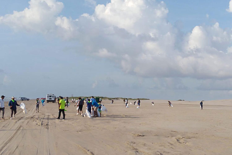 Llegan 600 voluntarios de matamoros en “Día Internacional de Limpieza de Playas”