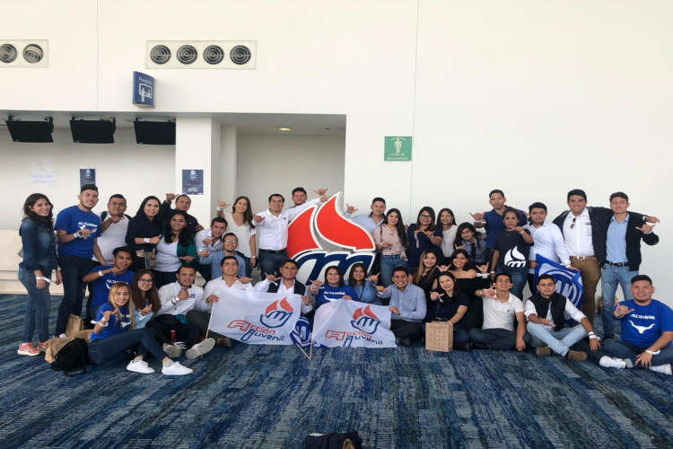 Los Jóvenes Tamaulipecos estuvieron presentes en el 80 aniversario de Acción Nacional
