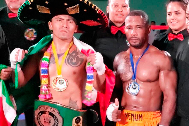Tamaulipeco defiende con éxito título mundial de Muay Thai