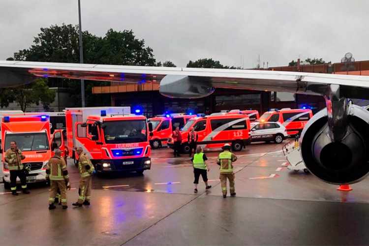 Al menos 13 heridos en Alemania por turbulencia en avión