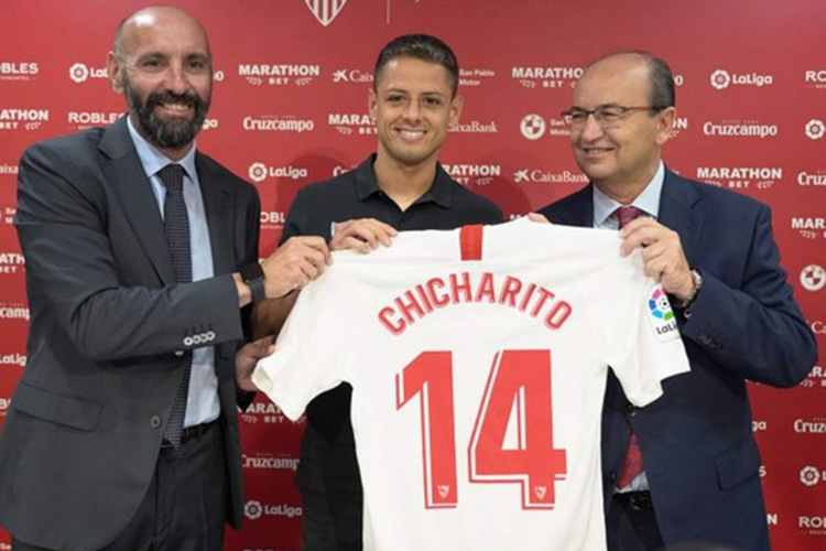 Sevilla ficha y presenta al ‘Chicharito’