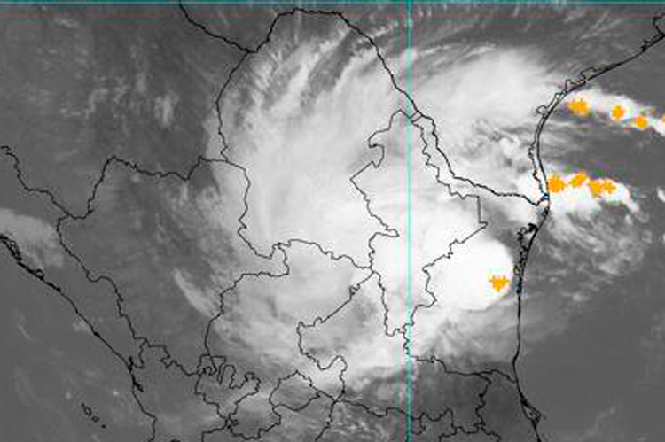 “Fernand” toca tierra; Esta a 45 km de Boca de Catán, San Fernando