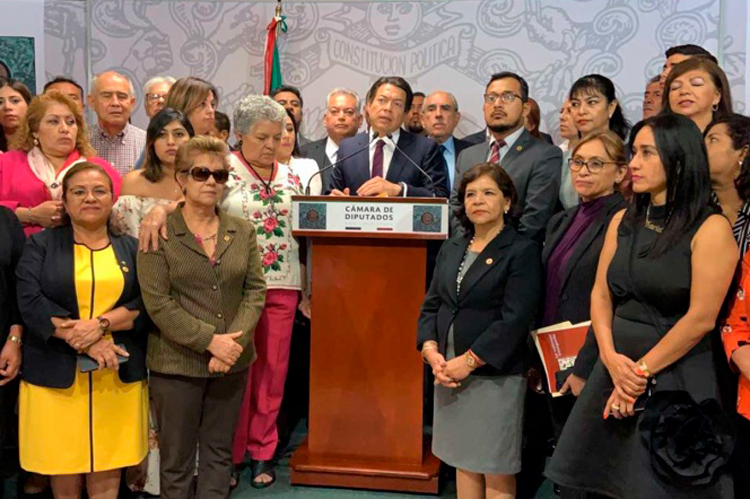 Revira Delgado a López Obrador: no hay “nada de qué avergonzarnos”