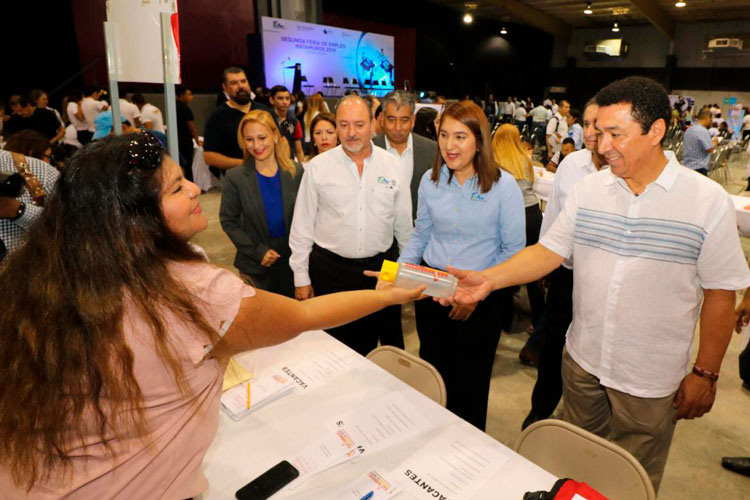 Inaugura Alcalde Segunda Feria del Empleo “Matamoros 2019”