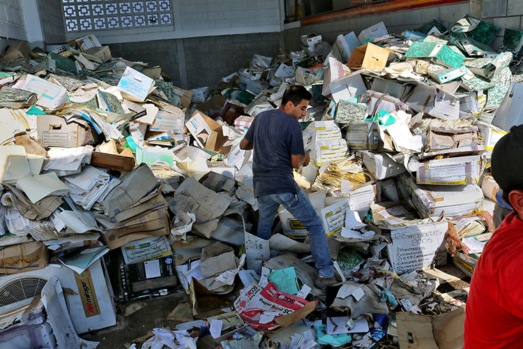 Logra Tamaulipas reciclar más de 500 toneladas de papel