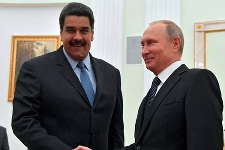 Putin recibe a Maduro para conversaciones